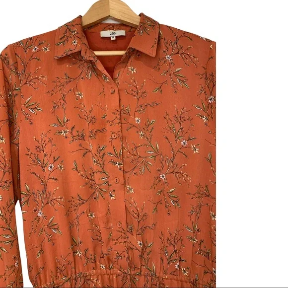 Beautiful Jag Summer dress - size 14 - rust colour - Picture 2 of 4